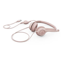 CUFFIA H390 USB CABLATA - ROSA