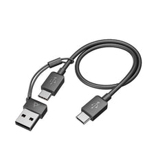 Cuffie HP Poly Voyager Focus 2 USB-C-C Headset +USB-C/A Adapter