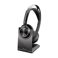 Cuffie HP Poly Voyager Focus 2 USB-C-C +USB-C/A Adapter + Charging Stand