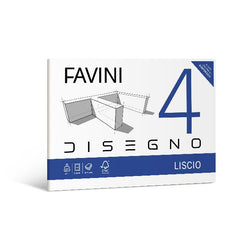 FAVINI 4 - ALBUM DA DISEGNO LISCIO D3 220g/m2