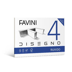 FAVINI 4 - ALBUM DA DISEGNO RUVIDO D3 220g/m2