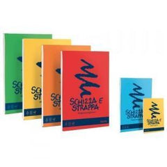 SCHIZZA E STRAPPA - 21x29,7 cm - 50 g/m2 - 150 fogli
