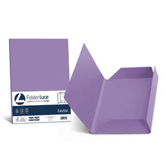 FOLDER LUCE E ACQUA Simplex - 50 cartelline - violetto