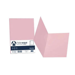 FOLDER LUCE E ACQUA Simplex - 50 cartelline - rosa