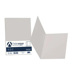 FOLDER LUCE E ACQUA Simplex - 50 cartelline - ghiaccio