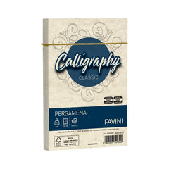 CALLIGRAPHY pergamena - Naturale - 12x18 cm - 90g/m2 – 25 buste