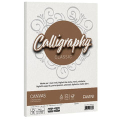 CALLIGRAPHY canvas - Bianco - 200g/m2 – 50 fogli