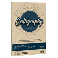 CALLIGRAPHY pergamena - Nocciola - 90g/m2 – 50 fogli