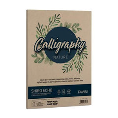 CALLIGRAPHY Nature Shiro Eco - Legno - 250g/m2 - 50fogli