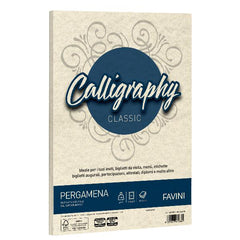 CALLIGRAPHY Pergamena - Naturale - 190g/m2 – 50 fogli