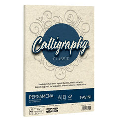 CALLIGRAPHY pergamena - Naturale - 90g/m2 – 50 fogli