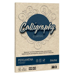 CALLIGRAPHY pergamena - Sabbia - 190g/m2 – 50 fogli