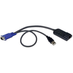 Dell Server Interface Module for VGA, USB keyboard, mouse supporting virtual media, CAC and USB2.0. Used with Dell DMPU and Dell DAV KMV Console Servers and all Power Edge KVMs.  T