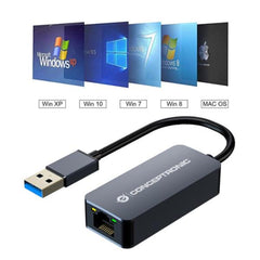 ADATTATORE DI RETE 2.5G USB 3.0 -- Compatibile con Nintendo Switch