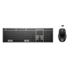 Kit Tastiera e Mouse wireless e Bluetooth dual-mode HP 725 (layout inglese)