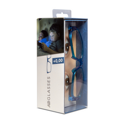 ABGLASSESK - Occhiali per bambini con trattamento anti luce blu, lenti in plastica per utilizzo con smartphone e tablet [TECH for KIDS]