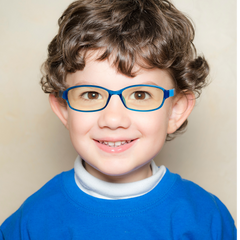 ABGLASSESK - Occhiali per bambini con trattamento anti luce blu, lenti in plastica per utilizzo con smartphone e tablet [TECH for KIDS]