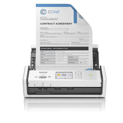 Scanner documentale compatto e portatile Brother ADS1800W