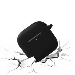 AIRCASE4 - Custodia in silicone morbido compatibile con Airpods 4th Gen.