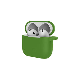 AIRCASE4 - Custodia in silicone morbido compatibile con Airpods 4th Gen.