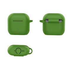 AIRCASE4 - Custodia in silicone morbido compatibile con Airpods 4th Gen.