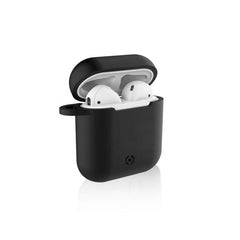 AIRCASE - Custodia in silicone morbido compatibile con Airpods 1st Gen. / 2nd Gen.