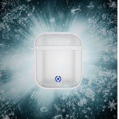 AIRCASE - Custodia in silicone morbido compatibile con Airpods 1st Gen. / 2nd Gen.
