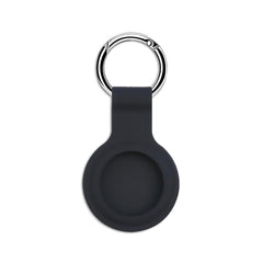 AIRCASETAG - Custodia in silicone morbida con gancio in metallo compatibile con Airtag 1a Gen/2a Gen