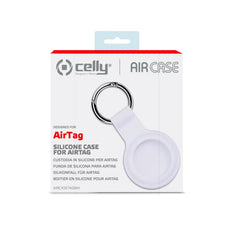 AIRCASETAG - Custodia in silicone morbida con gancio in metallo compatibile con Airtag 1a Gen/2a Gen