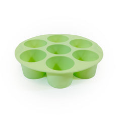 MUITOMAS - Stampo per muffin in silicone per friggitrice ad aria verde salvia