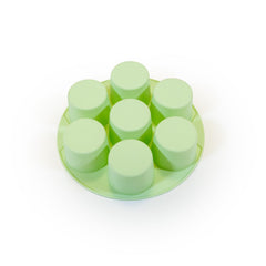MUITOMAS - Stampo per muffin in silicone per friggitrice ad aria verde salvia
