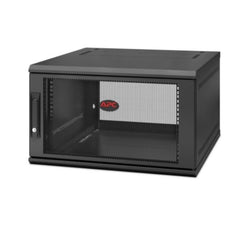 NetShelter 6U Wallmount Rack Enclosure Cabinet Single Hinged Server Depth