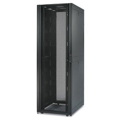 Armadio NetShelter SX 42U, largh. 750 mm, prof. 1070 mm, con pannelli laterali, nero