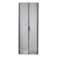 NetShelter SX 48U 750mm Wide Perforated Split Doors Black