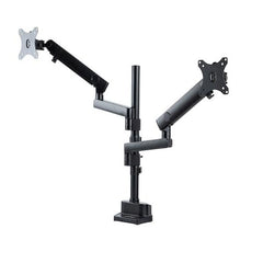 Supporto Doppio Monitor per Scrivania - Braccio per 2 Monitor VESA fino a 32"
