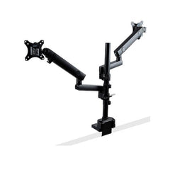 Supporto Doppio Monitor per Scrivania - Braccio per 2 Monitor VESA fino a 32"