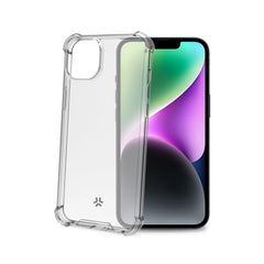 ARMOR - Cover rigida trasparenti con bordi corrazzati e angoli rinforzati compatibile con Apple iPhone 15