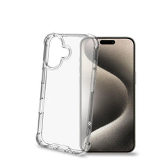 ARMOR - Cover rigida trasparenti con bordi corrazzati e angoli rinforzati compatibile con Apple iPhone 16 [IPHONE 16 CASES]