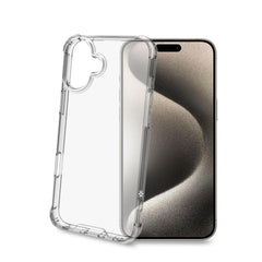 ARMOR - Cover rigida trasparenti con bordi corrazzati e angoli rinforzati compatibile con Apple iPhone 16 Plus [IPHONE 16 CASES]