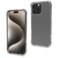 ARMOR - Cover rigida trasparenti con bordi corrazzati e angoli rinforzati compatibile con Apple iPhone 16 Pro Max [IPHONE 16 CASES]