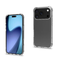 ARMOR - Cover rigida trasparenti con bordi corrazzati e angoli rinforzati compatibile con Apple iPhone 17 Pro [IPHONE 17 CASES]