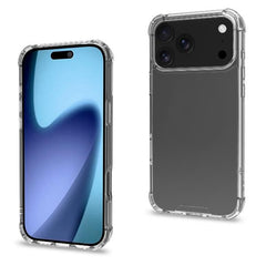 ARMOR - Cover rigida trasparenti con bordi corrazzati e angoli rinforzati compatibile con Apple iPhone 17 Pro Max [IPHONE 17 CASES]