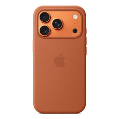 Custodia MagSafe in silicone per iPhone 17 Pro - Terracotta