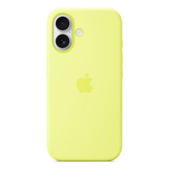 Custodia MagSafe in silicone per iPhone 17 - Giallo neon