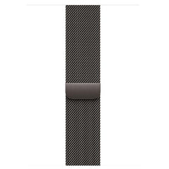 Loop in maglia milanese color ardesia (42 mm)
