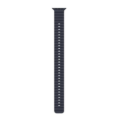 Estensione per cinturino Ocean blu navy (49 mm) - Titanio naturale