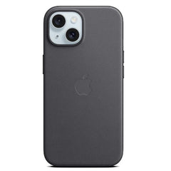 Custodia MagSafe in tessuto FineWoven per iPhone 15 - Nero
