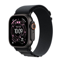 Apple Watch Ultra 3 GPS + Cellular, Cassa 49 mm in titanio nero con Alpine Loop nero - Medium