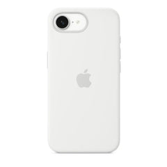 Custodia in silicone per iPhone 16e - Bianco