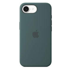 Custodia in silicone per iPhone 16e - Verde lago